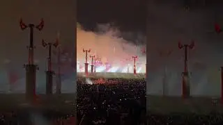 the very first LEFT RIGHT moment by night! #defqon1 #shorts