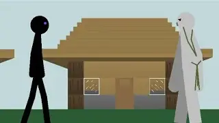 Enderman vs Iron Golem - Minecraft Stickman