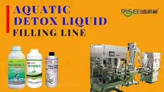 AQUATIC DETOX LIQUID FILLING MACHINEPLANT NUTRIENT LIQUID FILLINGLINEWITHCAPPINGLABELING PACKAGING