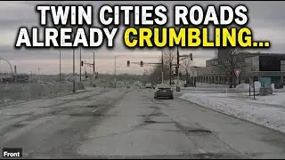 TeslaCam: Twin Cities Roads Already Crumbling...