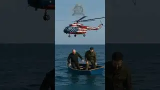 American Helicopter Above Putin Zelensky Unexpected Ocean Meeting#viral video#short feed