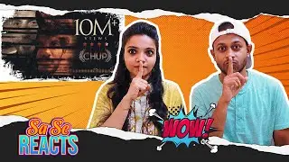Chup Trailer REACTION | Sunny Deol, Dulquer Salmaan | R Balki | MUMBAI TAMIL COUPLE