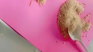 Broken Rice 🌾 Eating 🍚 Pink paper/paper Rice 🌾/Eating 🍚 Broken Rice 🌾/Paper /Rice 🌾 Eating 🍚 