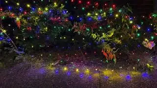 Christmas Net Lights Transform Your Holidays|Colorful Waterproof Mesh Lights for Magical Outdoor