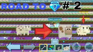 Making 4330 Cow Cube Tree (Get Calf Leash) | ROAD TO BGL # 2 | Growtopia
