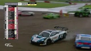 British GT Championship Crashes 2024