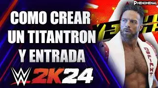 LA KNIGHT '24 | Como crear un Titantron y Entrada en WWE 2K24 | Tio Phenomenal