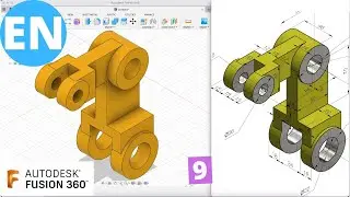 Fusion 360 | Учебное пособие для начинающих | Упражнение 9