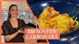 ESPAGUETE À CARBONARA 2.0 - Menos ingredientes e mais sabor! | LU ZAIDAN