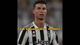 Juventus FC have to pay Ronaldo &euro;10 million! #short #football