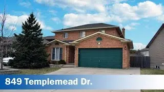 House for Sale 849 Templemead Dr. Hamilton, Ontario