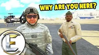 Secret Covert Operation On A Military Airfield - GTA RP (I Get Asked Many Questions)