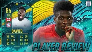 86 MOMENTS ALPHONSO DAVIES PLAYER REVIEW! - IS HE WORTH UNLOCKING? - FIFA 20 ULTIMATE TEAM