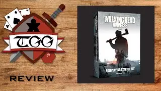 Walking Dead Starter Set RPG Unboxing And Review