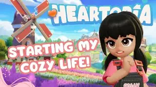 My NEW COZY GAME obsession! Playing Heartopia for the first time