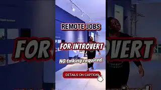 Remote jobs for introvert check it in the comment section #remotefirst #remotetech