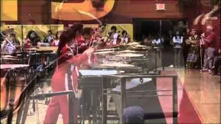 Arcadia HS 2012 World Line at Spaghetti Dinner - MULTI-VIEW Part 1 Drumline