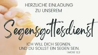 Segensgottesdienst | Einsegnung von Sergej Ruppel und Waldemar Janzen