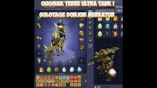 Solotage donjon MERKATOR en OUGINAK TERRE CaC gros tank 12/6 !