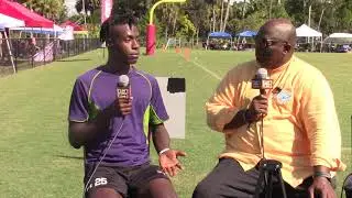 Jaheim Clark star  high school cornerback talks D-1  college football scholarship Lee Pitts Live