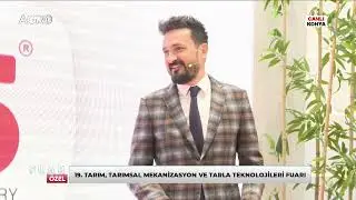 HMS Genel M&uuml;d&uuml;r&uuml; Sefa &Ouml;ZDEMİR AgroTV'de Fuar &Ouml;zel Programı Konuğu