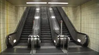 Choose your favourite O&K escalator at Märkische Str. station, Dortmund, Germany