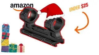 The Best Lightweight Scope Mount For Under $25! (Xmas Gift Idea)