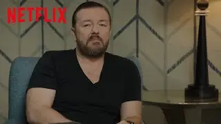 Ricky Gervais & the After Life Cast Sell the Show in 30 Seconds | Netflix
