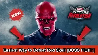 Easiest way to Defeat [RED SKULL] in Marvel Future revolution