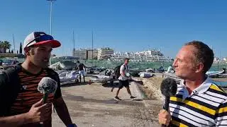 2021 Vilamoura Sailing ILCA Coach regatta day 1