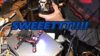 Eachine 130 Racer WORKS IT WORKS IT ACTUALLY WORKS YAY thanks Banggood!  What a treat