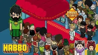 A STAFF IN MY ROOM! - HABBO HOTEL