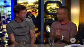 Socceroo's Harry Kewell & Archie Thompson Australian Tv Exclusive interview!