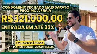😱R$321.000,00😱 ENTRADA EM AT&Eacute; 35X  CONDOM&Iacute;NIO FECHADO PR&Oacute;XIMO A PRAIA DE CABO BRANCO-JO&Atilde;O PESSOA
