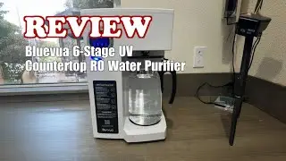 Bluevua RO100ROPOT-UV Countertop RO Filter Review 2026
