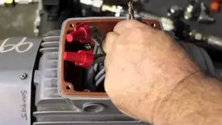 Rewire a 10hp Weg Motor (Low and High Voltage)