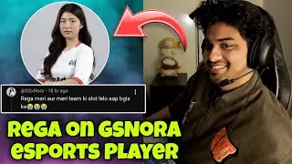Rega on GSxNora Esports Player ✅