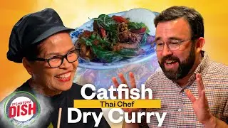 Crispy Catfish & Thai Dry Curry Done the Traditional Way | Thai Chef