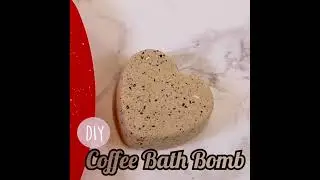 Diy homemade coffee bath bomb | do it with charm