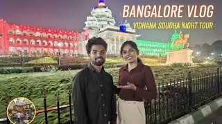 vidhana soudha bangalore hindi Vlog || विधानसभा बैंगलोर ||Bangalore Sunday Market Vlog