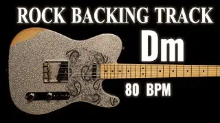 Guitar Rock Backing Track in D Minor