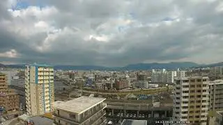 20251214 ✈️☁️ タイムラプス FUKUOKA Plane Spotting ✿ JR Trains ✿ Umi River Hakozaki ☁️