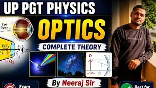 UP PGT PHYSICS||OPTICS||Lect-1