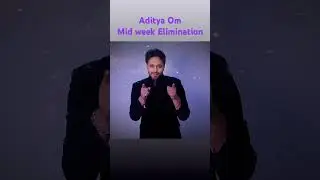 Aditya Om Bigboss 8 Midweek elimination #bb8