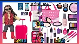 Doll Accessories Vs Makeup Transformation Challenge (prt#19)#fypシ゚viral #Trending #video 