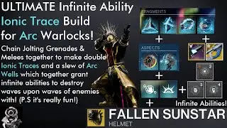 Destiny 2: The ULTIMATE Fallen Sunstar Instant Ability Ionic Trace Build! (Full Build Breakdown)