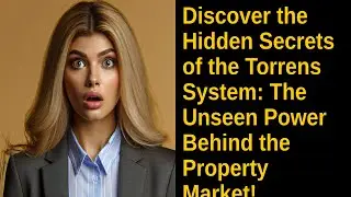 Discover the Hidden Secrets of the Torrens System: The Unseen Power Behind the Property Market!