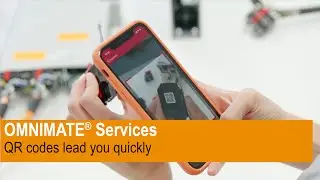 OMNIMATE&reg; Services &ndash; QR codes lead you quickly to the needed product information