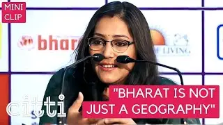 An emotional Shubhrastha beautifully talks about her love for India