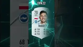 Jakub Moder FIFA ewolucja. #piłkanożna #fifa #fifa23